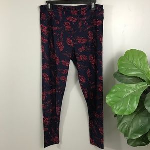 3/$25 LulaRoe Tall & Curvy navy Blue Soft Leggings